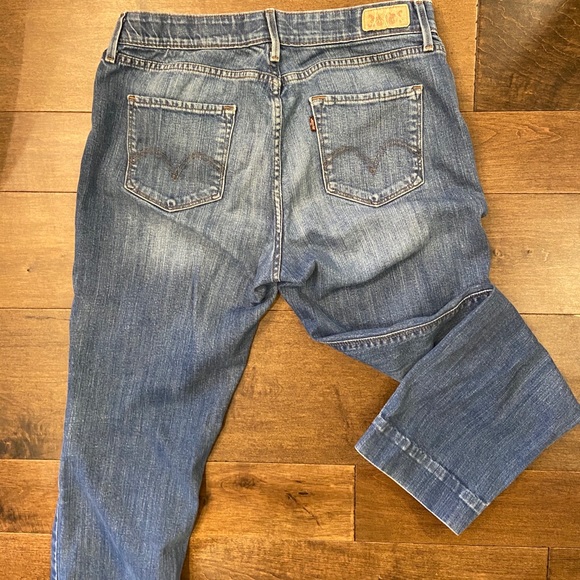 Levi’s Perfect Waist Straight Leg Crops 525, 12S - Picture 3 of 3